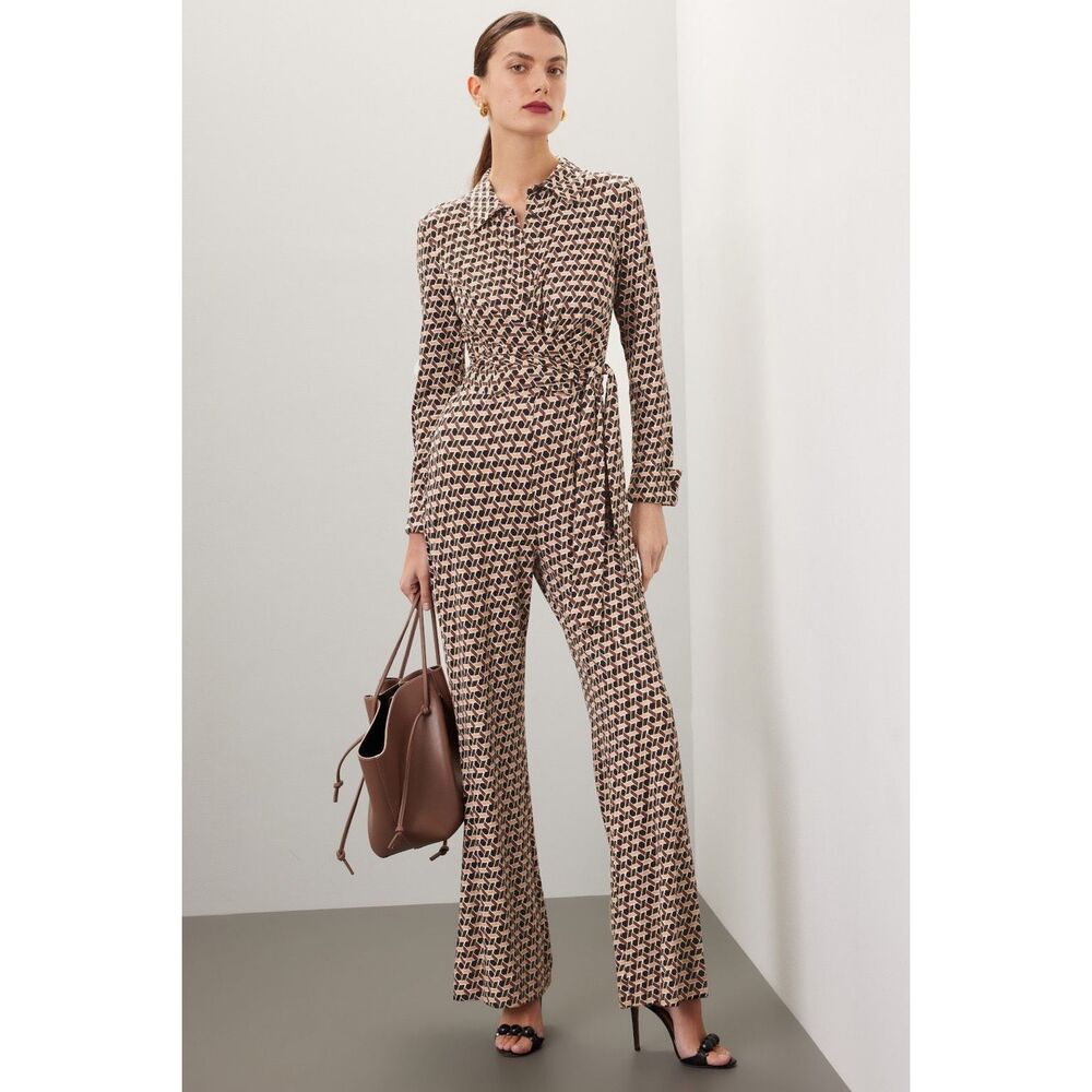 Diane von Furstenberg Michele Jumpsuit 🧡